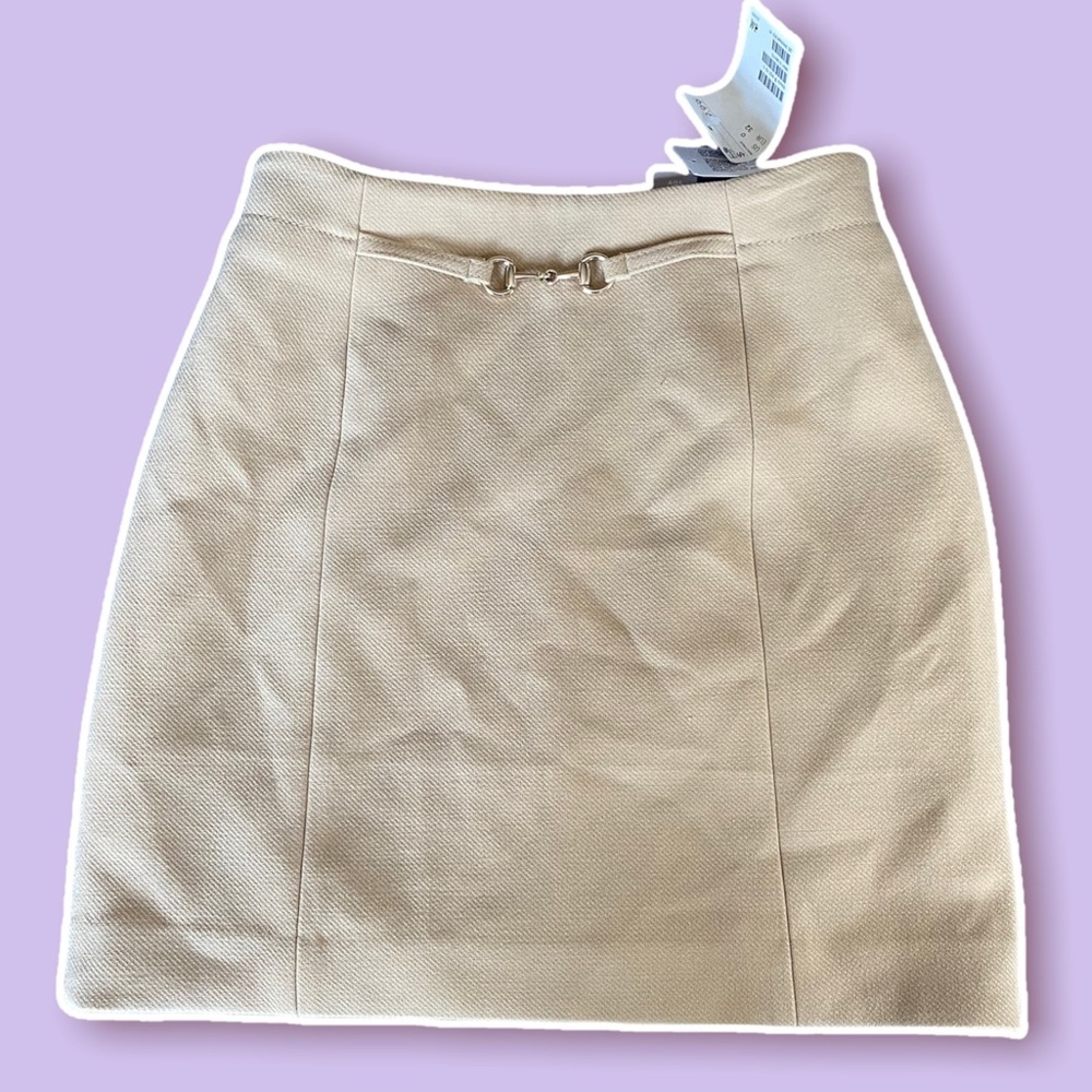 NWT H&M tan skirt